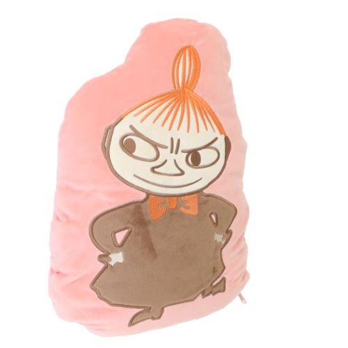 ムーミン ひざ掛け毛布 ブランケットインクッション リトルミイフラワー 北欧 キャラクター グッズ