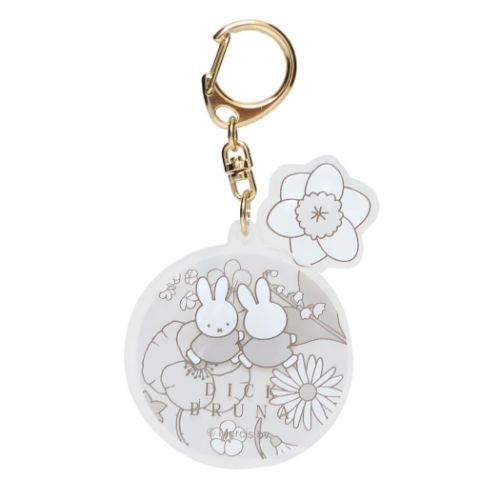 ミッフィー キーリング アクリルKH アクリルキーホルダー GY ディックブルーナ 絵本キャラクター グッズ メール便可