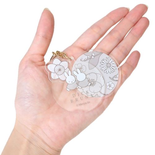 ミッフィー キーリング アクリルKH アクリルキーホルダー GY ディックブルーナ 絵本キャラクター グッズ メール便可