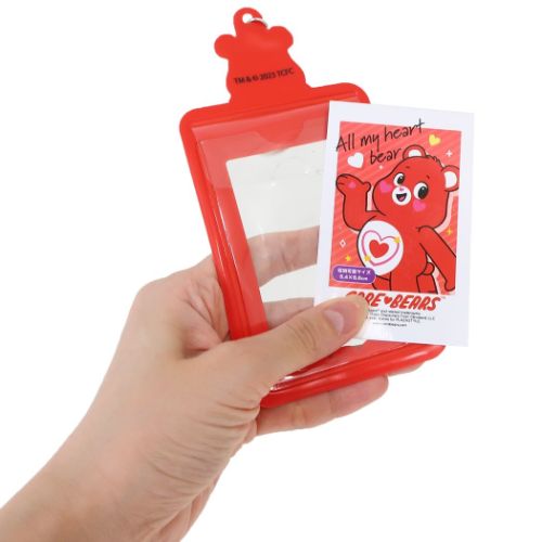 ケアベア 定期入れ パスケース オールマイハートベア CareBears キャラクター グッズ メール便可