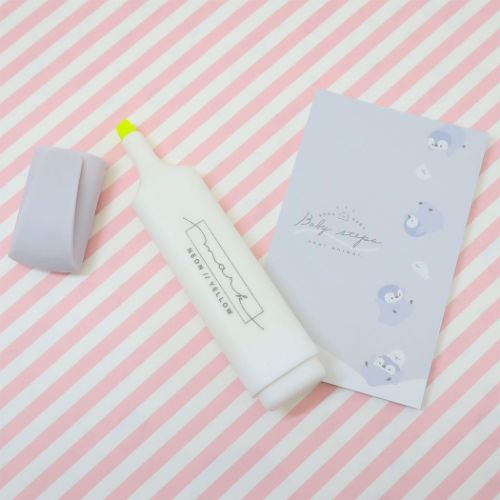 文房具セット クリアペンポーチ文具ギフトセット パープル かわいい グッズ