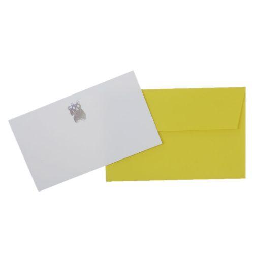 グリーティングカード ミニカードセット 招き猫 ミニカード＆ミニ封筒 グッズ メール便可