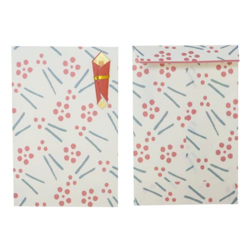 ぽち袋 ポチ袋 梅鉢に松葉 おしゃれ グッズ メール便可