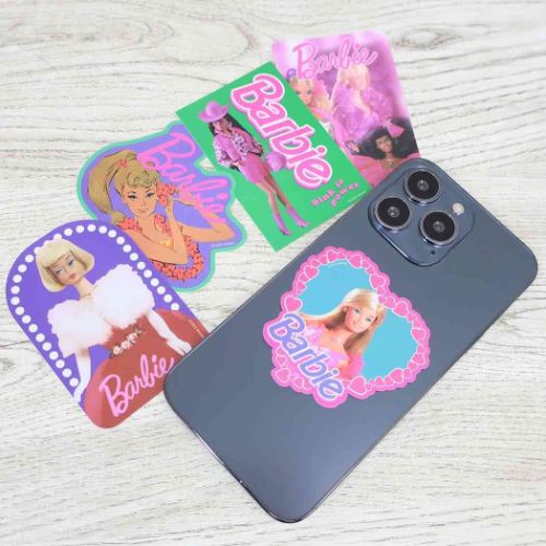 バービー ステッカーキャラクター キャラステ ハート Barbie キャラクター グッズ メール便可