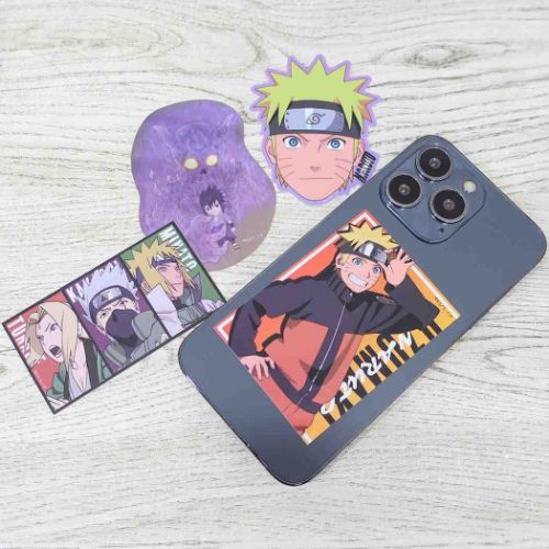 NARUTO ステッカーキャラクター キャラステ ナルト顔 少年ジャンプ キャラクター グッズ メール便可