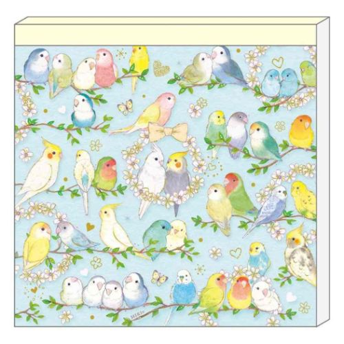 たけいみき メモ帳 メモパッド フラワリー ガーリーイラスト グッズ メール便可