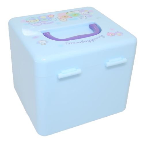 すみっコぐらし 卓上収納 持ち手付きボックスM おばけのナイトウォーク サンエックス キャラクター グッズ