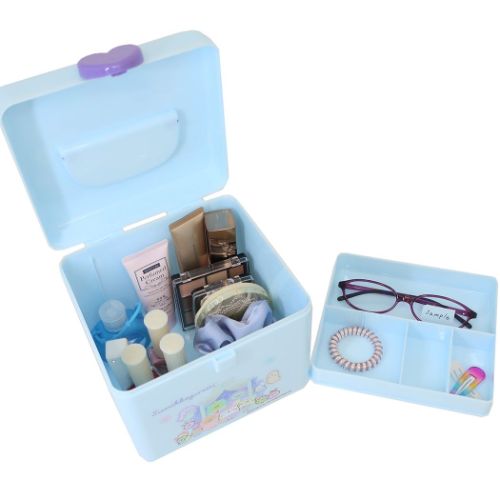 すみっコぐらし 卓上収納 持ち手付きボックスM おばけのナイトウォーク サンエックス キャラクター グッズ