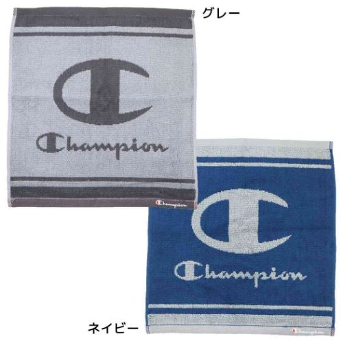 チャンピオン ハンドタオル ジャガードウォッシュタオル シンプルラインロゴ スポーツブランド グッズ メール便可