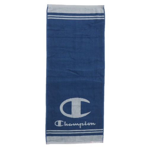 チャンピオン フェイスタオル ジャガードロングタオル シンプルラインロゴ スポーツブランド グッズ メール便可