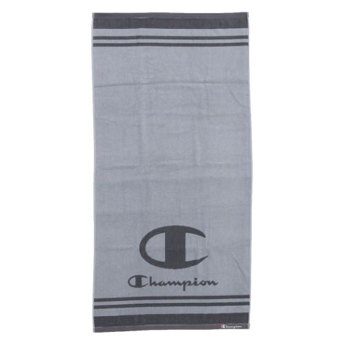 チャンピオン バスタオル ジャガード ビッグタオル シンプルラインロゴ スポーツブランド グッズ メール便可