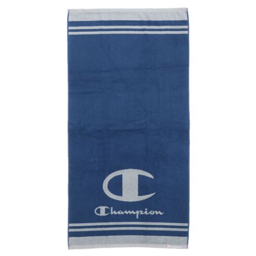 チャンピオン バスタオル ジャガード ビッグタオル シンプルラインロゴ スポーツブランド グッズ メール便可