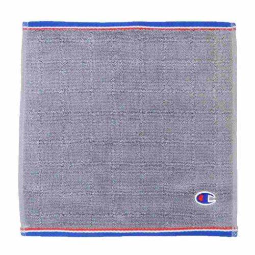 チャンピオン ミニタオル ジャガードハンカチタオル シンプルカラーロゴ スポーツブランド グッズ メール便可
