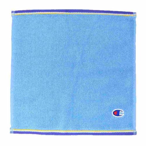 チャンピオン ミニタオル ジャガードハンカチタオル シンプルカラーロゴ スポーツブランド グッズ メール便可