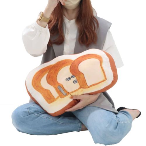 パンどろぼう クッション もっちりクッション かくれみのじゅつ 絵本キャラクター グッズ