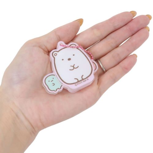 すみっコぐらし キーチェーン ひょっこりアクリルキーホルダー しろくま サンエックス キャラクター グッズ メール便可