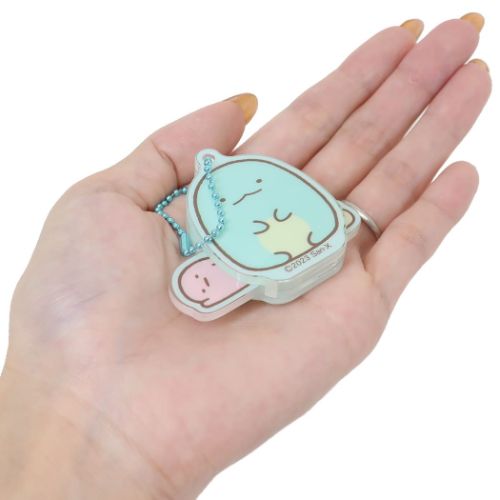 すみっコぐらし キーチェーン ひょっこりアクリルキーホルダー とかげ サンエックス キャラクター グッズ メール便可