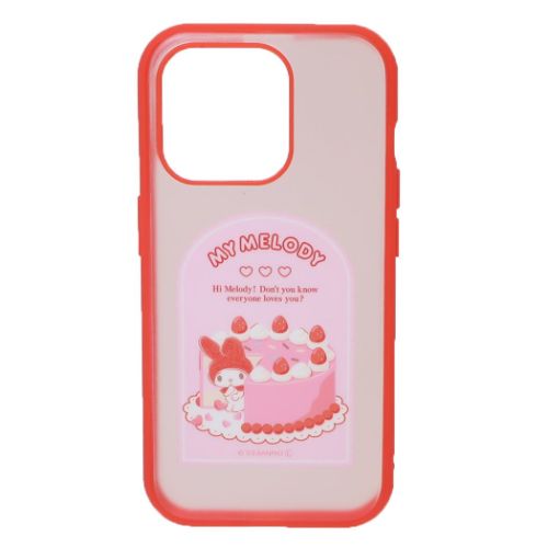 マイメロディ iPhone15 IIIIfit Clear 2023 iPhone 6.1 inch 3 LENS model対応ケース iPhone15Pro サンリオ メール便可