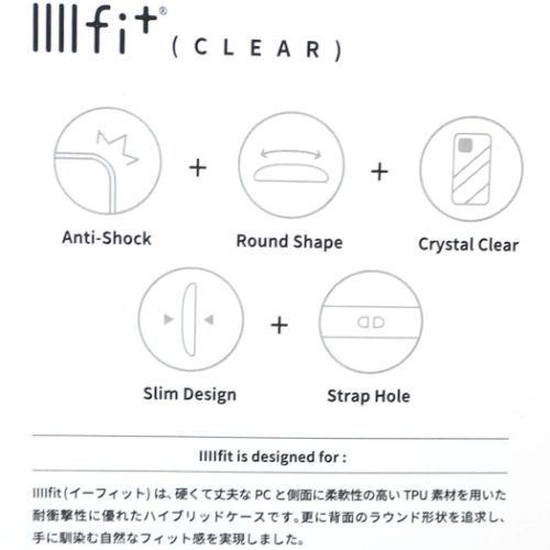 ポチャッコ iPhone15 IIIIfit Clear 2023 iPhone 6.1 inch 3 LENS model対応ケース iPhone15Pro サンリオ メール便可