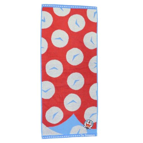 アイムドラえもん フェイスタオル ジャガードロングタオル ひょっこりタイムふろしき サンリオ アニメキャラクター グッズ メール便可