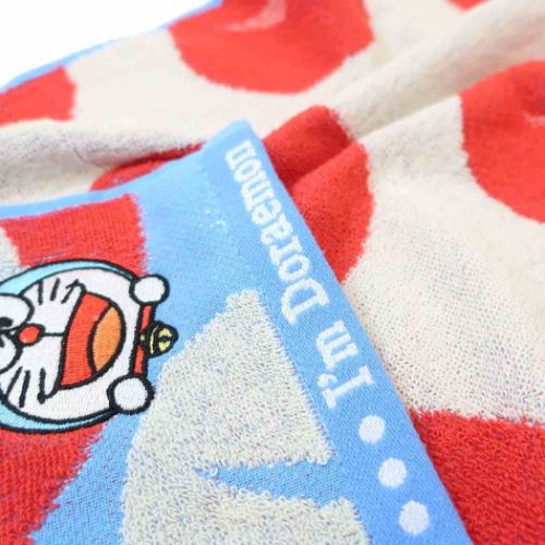 アイムドラえもん フェイスタオル ジャガードロングタオル ひょっこりタイムふろしき サンリオ アニメキャラクター グッズ メール便可