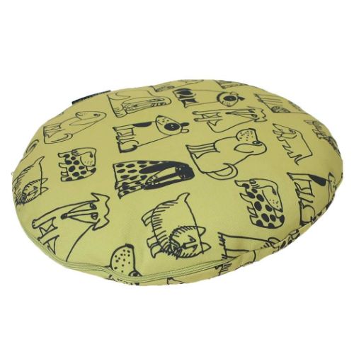 リサラーソン クッション 丸型 ラウンドドッグ キャラクター グッズ