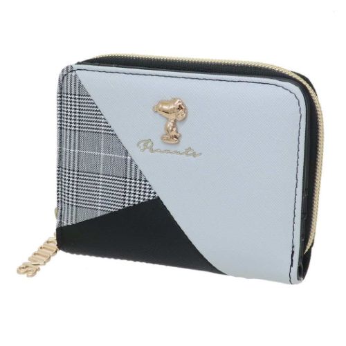 スヌーピー 財布 ラウンド札入れ スリーレザーシリーズ ピーナッツ キャラクター グッズ