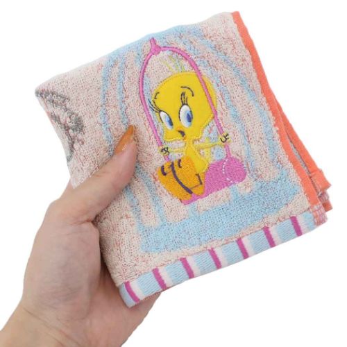 ルーニーチューンズ ハンドタオル ジャガードタオル スインギング キャラクター グッズ メール便可