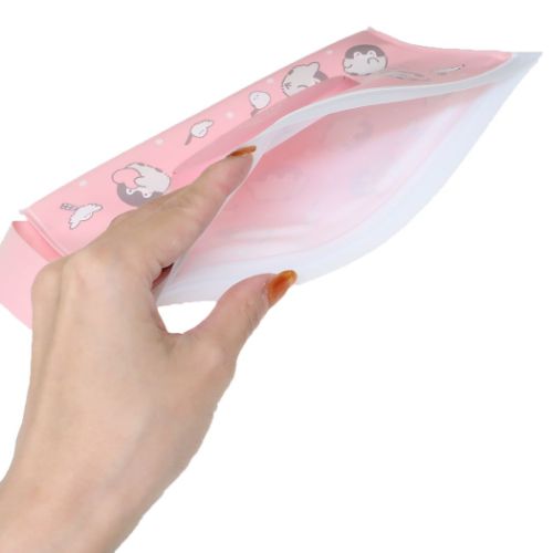 コウペンちゃん ミニポーチ フタ付きキャリーポーチ ラブリー LINE FRIENDS キャラクター グッズ メール便可