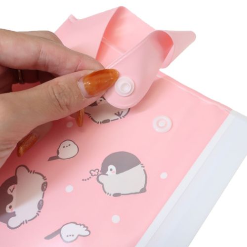 コウペンちゃん ミニポーチ フタ付きキャリーポーチ ラブリー LINE FRIENDS キャラクター グッズ メール便可