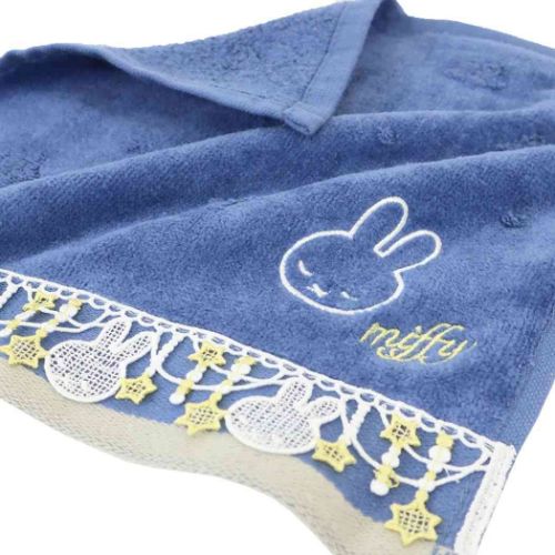 ミッフィー ハンドタオル ジャガードタオル ミッドナイトスター ディックブルーナ 絵本キャラクター グッズ メール便可