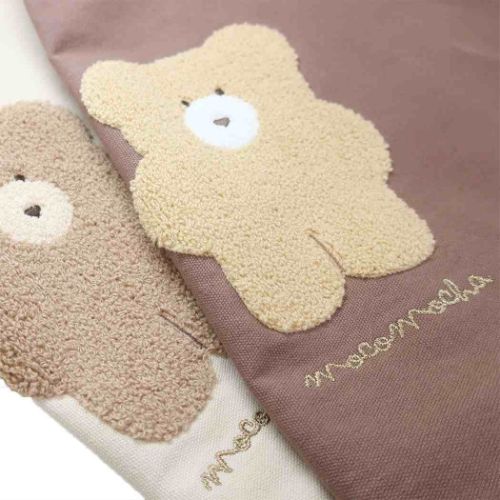 ほっこりモコモカ トートバッグ 大きめトートバッグ かわいい グッズ