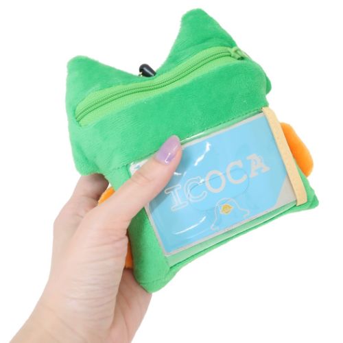 クレヨンしんちゃん パスケース ぬいぐるみパスケース付きポーチ カンタムロボ アニメキャラクター グッズ