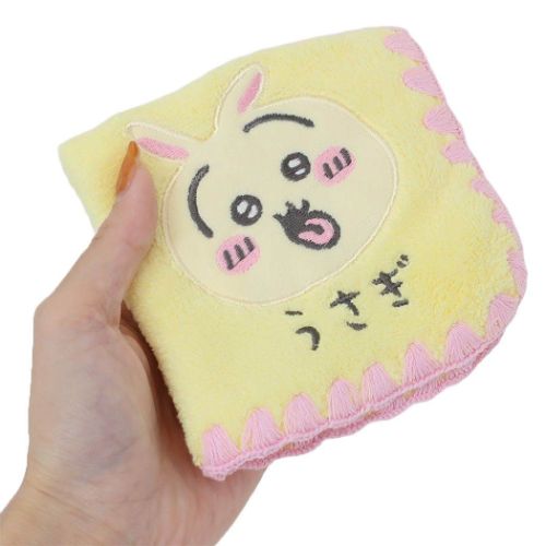 ちいかわ ハンドタオル ミニタオル シンプルうさぎ キャラクター グッズ メール便可