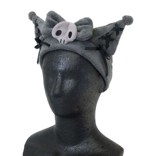 クロミ ヘアターバン ヘアバンド 真夜中ブラック サンリオ キャラクター グッズ