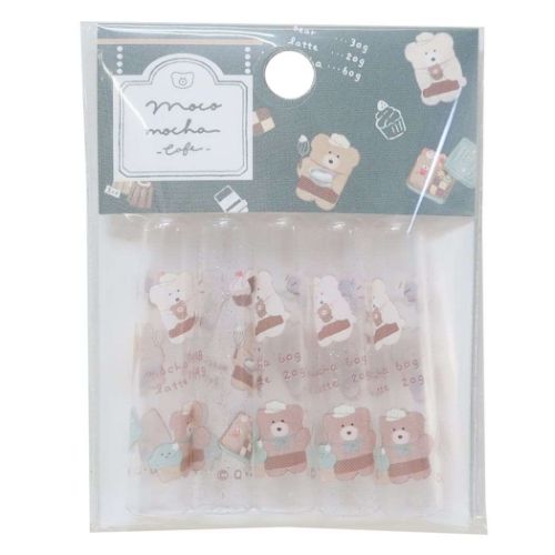 ほっこりモコモカ 鉛筆キャップ えんぴつカバー5本セット ウェルカム かわいい グッズ メール便可