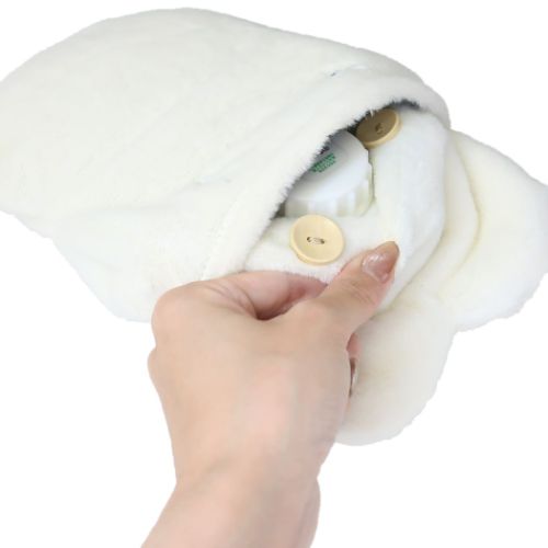 湯たんぽ ゆたんぽ モコニャン アイボリー ギフト プレゼント グッズ