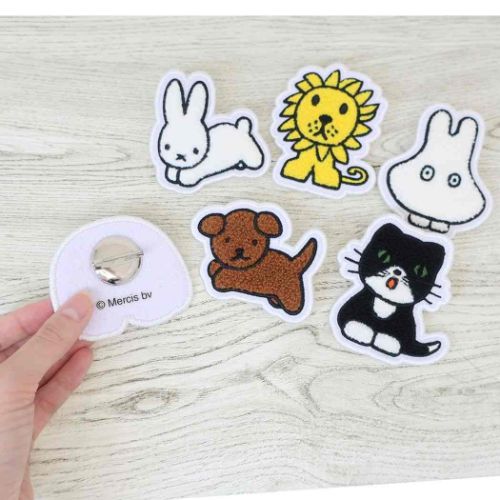 ミッフィー バッジ サガラバッジ スナッフィー ディックブルーナ 絵本キャラクター グッズ メール便可