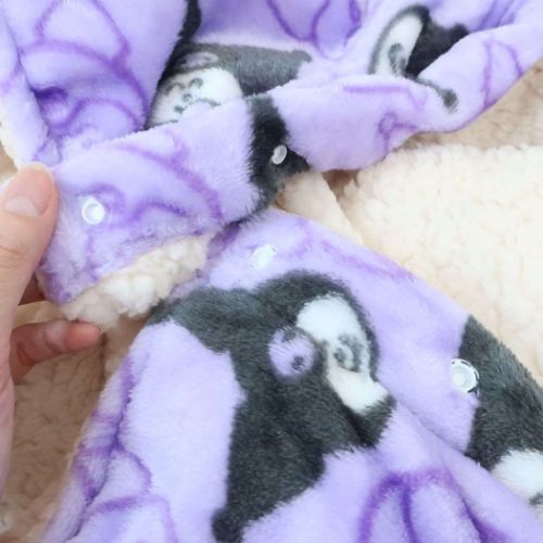 クロミ ひざ掛け 巻きブランケット おえかきさんxさんりおきゃらくたーず サンリオ キャラクター グッズ