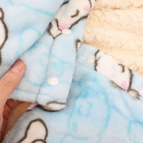 シナモロール ひざ掛け 巻きブランケット おえかきさんxさんりおきゃらくたーず サンリオ キャラクター グッズ