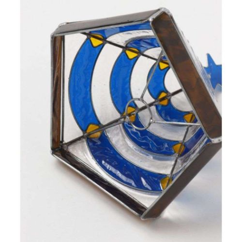 装飾品 ステンドツリー BLUE 北欧 オーナメント グッズ