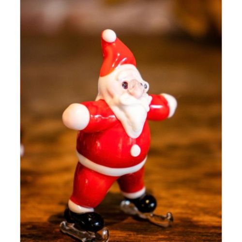 マスコット VNクリスマスオーナメント SANTA SKIING 北欧 インテリア グッズ