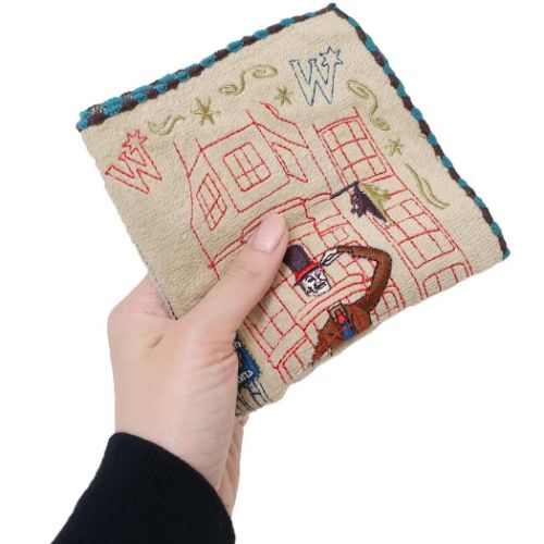 ハリーポッター ミニタオル シャーリングハンカチタオル ダイアゴン横丁 ワーナーブラザース 映画キャラクター グッズ メール便可