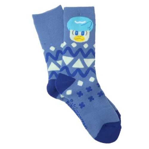 ポケットモンスター 女性用防寒室内靴下 ぽっかぽかルームソックス クワッス さんかく ポケモン キャラクター グッズ メール便可