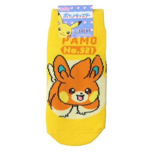 ポケットモンスター 子供用靴下 キッズソックス パモ ロゴ ポケモン キャラクター グッズ メール便可