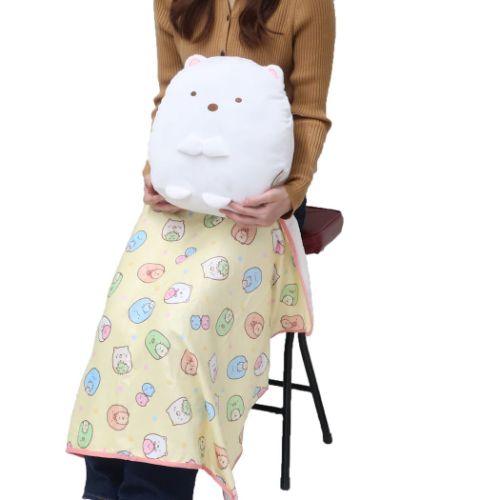すみっコぐらし ひざ掛け毛布 クッションinブランケット しろくま サンエックス キャラクター グッズ