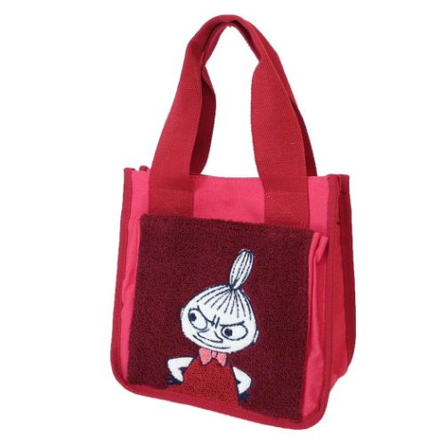 ムーミン トートバッグ ミニバッグ もこもこレッド 北欧 キャラクター グッズ