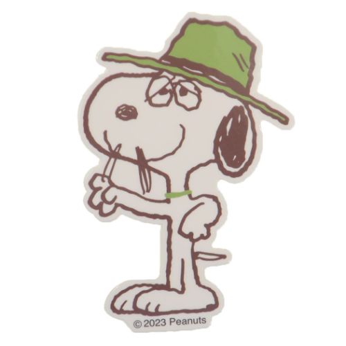 スヌーピー キャラクターステッカー ミニデコステッカー スパイク ピーナッツ キャラクター グッズ メール便可