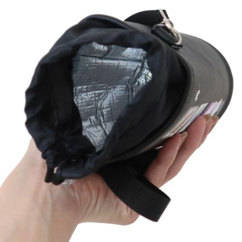 ペットボトルホルダー ショルダー付き保冷ボトルケース おばけとおにぎり かわいい グッズ