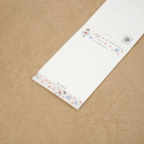 ポストカード はがき箋 文学を歩く 私と小鳥と鈴と 金子みすゞ かわいい グッズ メール便可